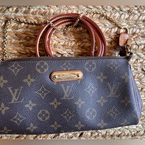 authentic Louis Vuitton EVA CLUTCH